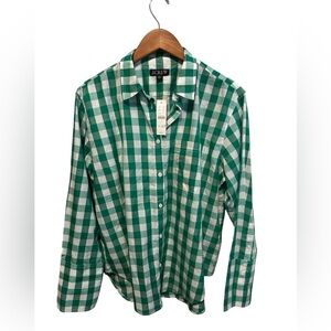J CREW Garçon Cotton Voile Shirt Size 10